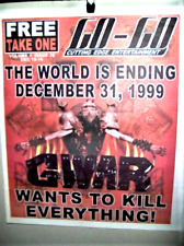 GWAR Wants To Kill Everthing GO-GO Entertainment Publication Denver Co 1999 COOL