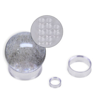 10x support de sphère de présentoir transparent en acrylique pour boule