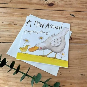 Alex Clark 'New Arrival' Baby Card - Picture 1 of 1