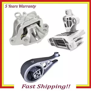 Engine Motor & Auto Trans Mount For 2018-2022 Chevrolet Equinox 1.5 FWD Set 3PCS - Picture 1 of 12