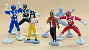 Power Rangers Micro Machines 1994 Bundle | Trini Zack Yellow MMPR Action Figures - Picture 1 of 14