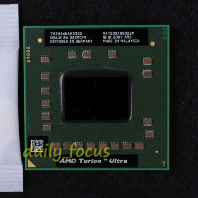 AMD Turion X2 ZM-86 2.4 GHz TMZM86DAM23GG CPU Processor 1800 MHz 2 MB - Image 1 of 2