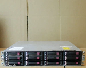 Baie de stockage contrôleurs HP P2000 G3 AP847A 12 x 600 Go SAS double port 8 Go FC - Photo 1/2