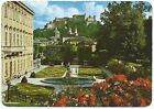 Salzburg Austria, Vintage Postcard, Mirabell Gardens, Fountain of Pegasus
