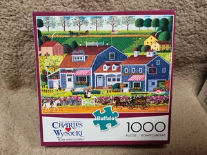 Buffalo Games 1000-teiliges Puzzle Prärie Wind Blumen von Charles Wysocki HTF - Bild 1 von 1