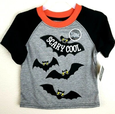 Toddler Boys Halloween Scary Cool Bats T-Shirt Top 2T NWT - Image 1 of 4