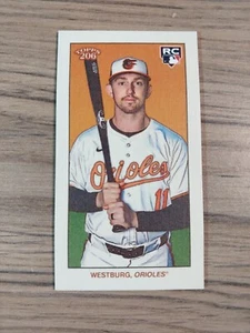 2024 TOPPS T-206 JORDAN WESTBURG RC CANVAS STOCK PARALLEL /25 ORIOLES - Picture 1 of 2