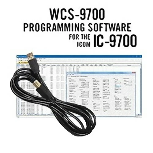 RT Systems WCS-9700-USB Programming Software and RT-42 Cable for ICOM IC-9700