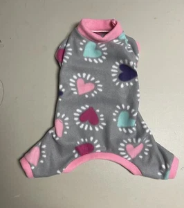 Dog Clothes Fleece Pajamas Size : 9 MEDIUM - Picture 1 of 2