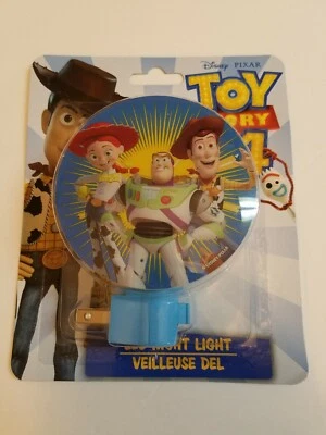 Toy Story 4 Night Light LED Disney Pixar Woody Buzz Lightyear & Jessie Unopened  - Image 1 of 4
