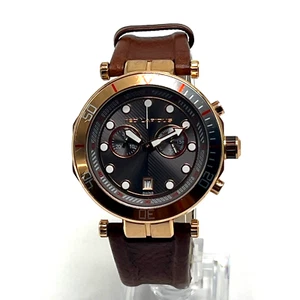 Cronografo svizzero da uomo designer Ted Lapidus oro rosa/grigio - Foto 1 di 12