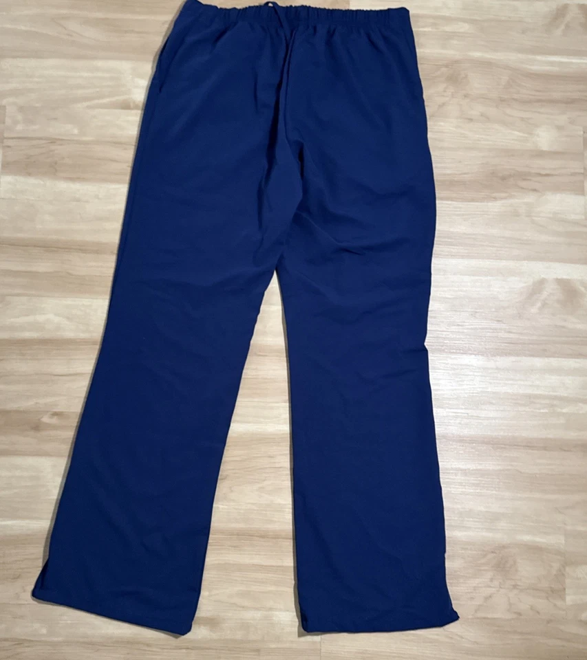 赛马磨砂裤女式小号小号海军蓝抽绳工装袋 — 第 1/4 张图片