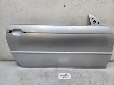 ✅ 00-06 OEM BMW E46 328 330 M3 Panel de carcasa de puerta de pasajero delantero derecho plateado 354 Foto 1 de 4