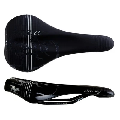 Chromag Juniper Saddle, CrMo Rails - Black - Image 1 of 2