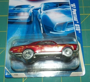 2009 Hot Wheels Collectors Edition - '67 Pontiac GTO - rot mit Real Riders - Bild 1 von 3