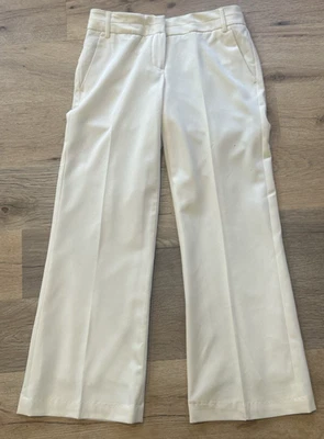 Pantalón de vestir para mujer Focus 2000 talla 4 bolsillos crema ropa de trabajo forrado Foto 1 de 4