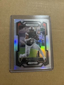 2024 Panini Prizm Silver Draft Picks - #102 Ollie Gordon II (RC) - Picture 1 of 4
