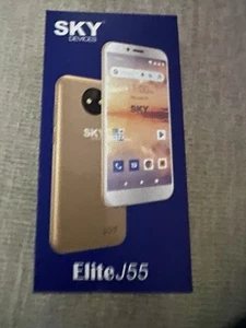 Open Box/ New Sky Devices Elite J55 Red 8GB Android 11 Phone - Picture 1 of 6