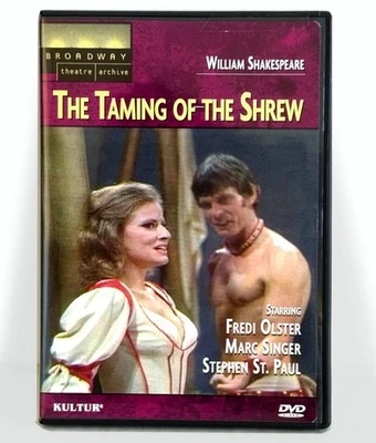 The Taming of the Shrew (DVD, 1976, Full Screen, Broadway Theatre) Like New ! - Image 1 of 3