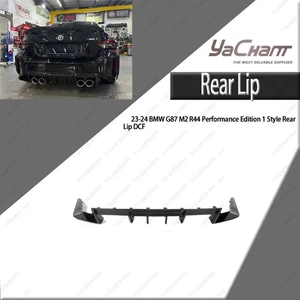 DCF R44 Performance Edition 1 Style Rear Rear Diffuser Lip For 23-24 BMW G87 M2 - Picture 1 of 24