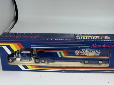 featherlite trailer peterbilt RACE IMAGE COLLECTIBLES 1/64  # 32556 NEW Liberty - Image 1 of 4