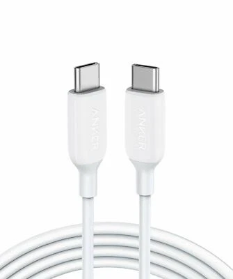 USB C to USB C Cable, Anker Powerline III USB-C to USB-C Fast Charging Cord 6ft - Image 1 of 4