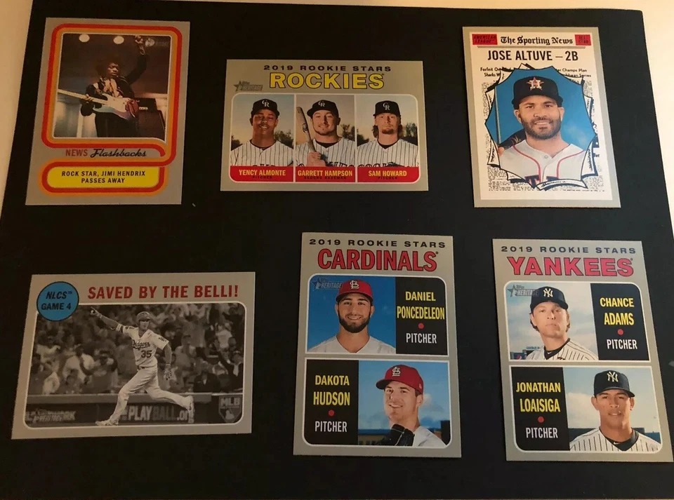 2019 Topps Heritage MLB Baseball You Pick Select Your Cards - Image 1 of 1