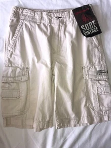 UNIONBAY Surf Vintage BERMUDA SHORTS 100% Cotton Men's 30 Off-White 11" Inseam - Picture 1 of 9