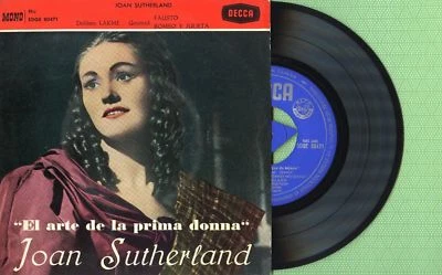 JOAN SUTHERLAND / Delibes, Gounod / DECCA SDGE 80471 Pressing Spain 1961 EP EX - Image 1 of 4
