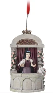Disney Ornament Sketchbook 2021 Snow White Balcony Musical 🎶🎶🎶🎶 Living Magic - Picture 1 of 4