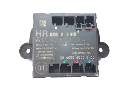 MERCEDES-BENZ GLK-350 2013 LHD UNIDAD DE CONTROL PUERTA TRASERA DERECHA OEM A2189001501 Foto 1 de 3