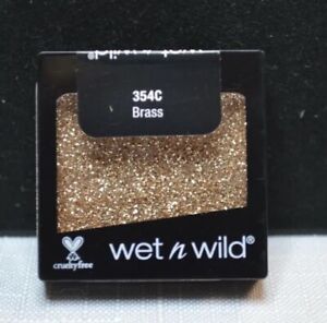 Wet N Wild Eyeshadow Cream Face Body 352 Brass Gold Sparkly Glitter BN Sealed