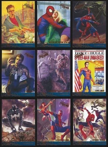 2017 Marvel Fleer Ultra Spider-Man Milestones You Pick the Card Finish Your Set - Picture 1 of 13