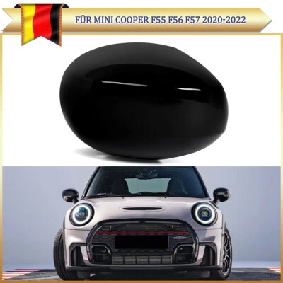 Calotta specchietto retrovisore esterno per Mini Cooper F55 F56 F57 2020-2022 lucida sinistra - Immagine 1 di 4