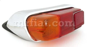 Luz trasera derecha fiat 600 d plástico cromado nueva rayada - Imagen 1 de 1