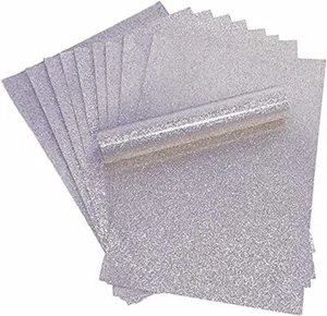 Iridescent Gold and Silver Glitter Card A4 Sparkly Non Shed 250gsm 20 Sheets - Picture 1 of 2