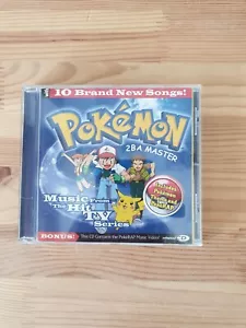 Music CD - Pokémon 2BA Master - Music from the hit tv serie - 10 brand new songs - Foto 1 di 3