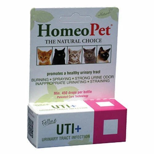 HomeoPet Feline UTI Plus 15 ml | Urinary Tract Infection Remedy for Cats - Image 1 of 1