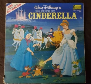 Cinderella Storytime Read Along Book Record LP - Pre-Owned - Picture 1 of 2