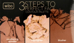WIBO 3-2-1 Miracle Contouring Palette Contorno Iluminador Rubor Bronceador Oscuro Reino Unido - Imagen 1 de 2