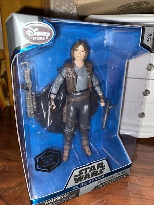 Figura de acción Die Cast Star Wars Sargento Jyn Erso Elite Series 6" Disney Store  Foto 1 de 4
