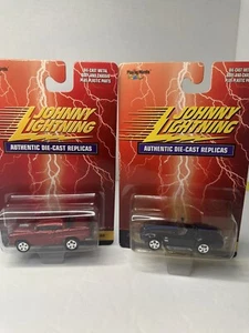 Johnny Lightning Authentic Die Cast Replica Lot of 2 NEW Shelby Cobra 427/Badman - Picture 1 of 7