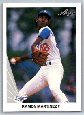 🐶 1990 Leaf Baseball Card #147  - Ramon Martinez - Image 1 of 2