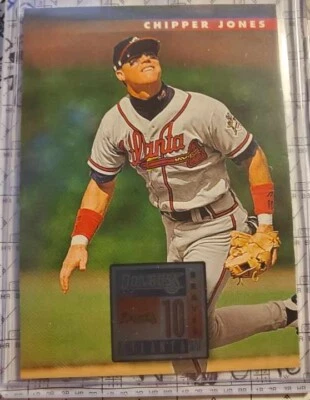 1996 DONRUSS #437 Chipper Jones Atlanta Braves - Image 1 of 2
