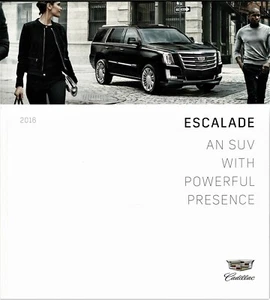2016 Cadillac Escalade Luxury Premium Platinum 56-Page Deluxe Sales Brochure - Picture 1 of 1