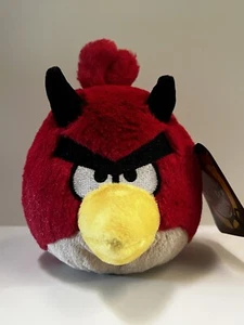 NWT Angry Birds Seasons Halloween Devil Red Plush | 6" 2011 CWT Collection - Picture 1 of 7