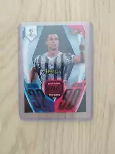 SCHEDA FUOCO TOPPS RONALDO 2020/21 64/100 PROGETTATA DA TYSON BECK - Foto 1 di 2
