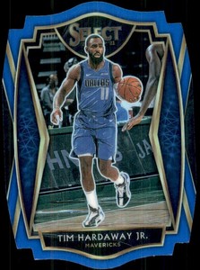 2020-21 Select Prizms Blue Die Cut #128 Tim Hardaway Jr. /249