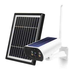 Akku Solar 2MP Kamera Video Aufzeichnung Bewegungserkennung Alarm + zusätzliches Panel 365 Tage - Bild 1 von 12