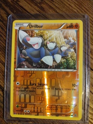 DRILBUR - 89/160 - XY Primal Clash - Reverse Holo - Pokemon Card - NM - Image 1 of 2